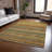 Shevi Washable Striped Indoor / Outdoor Rug-1429270285