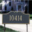 Hillsboro 1-Line Lawn Address Sign-1356713426-1356713433