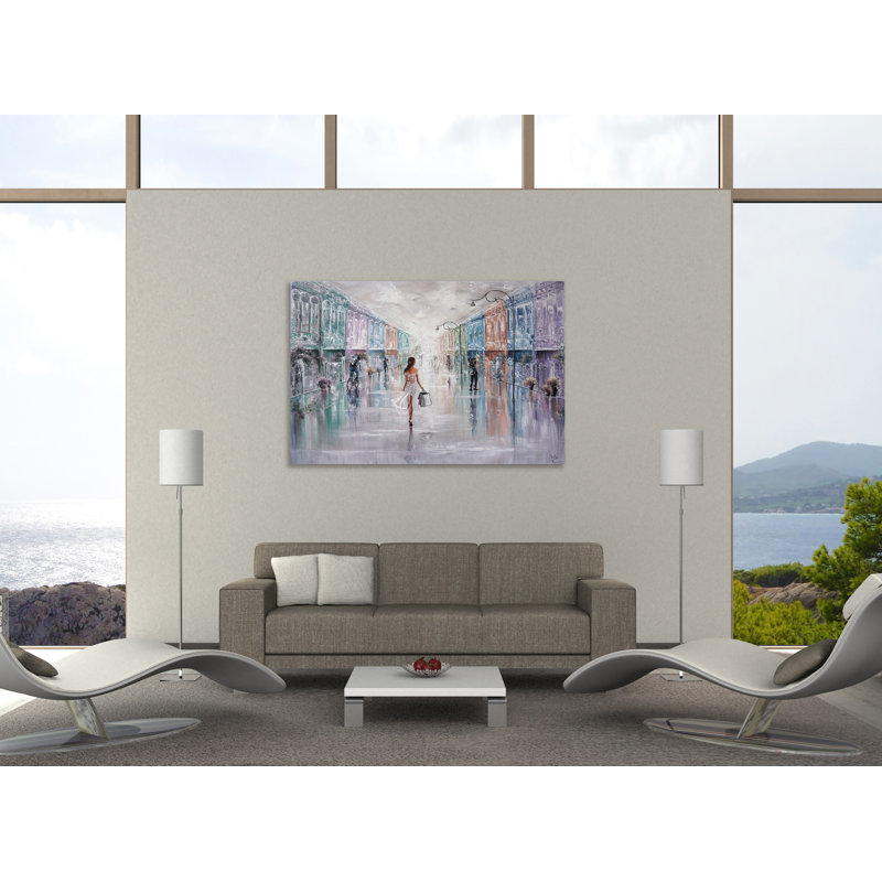 «Architectural Gems, singapour Shophouses» par Isabella Karolewicz - reproduction d'art sur toile, 16 po x 24 po