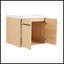 Meuble-lavabo 24 po LEVISTAR en chêne avec lavabo de comptoir en résine et 2 portes, solution de rangement durable et élégante