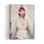 Pink Blinded Angel Dreamy Elegant Ethereal Portrait Wall Art Print 1 Piece Wrapped Canvas Wall Art-259499042