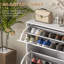 16 Pair Flip Down Shoe Storage