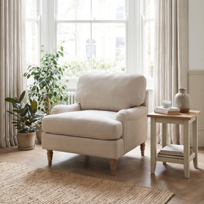 Bernard Upholstered Chenille Armchair