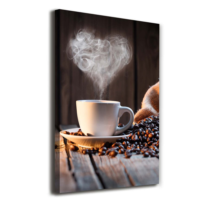 Cup Of Coffee - Wrapped Canvas Print