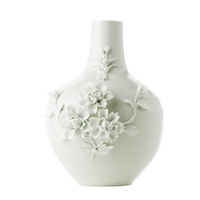 Alfrida Vase 3D Rose White