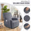Housse pour fauteuil inclinable avec poches Wald-1356209188