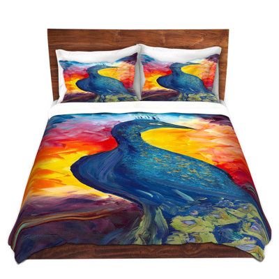 Ensemble de housse de couette peacock