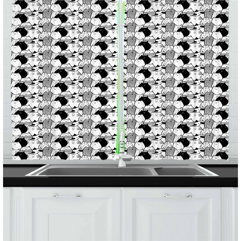 Tailored Kitchen Curtain