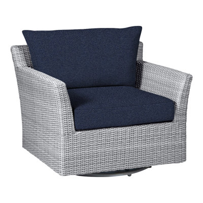 Fauteuil oscillant pivotant Club Woven N-Dura