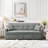 3 In 1 Convertible Sleeper Sofa Bed With Reclining Backrest, Pillows And Side Pockets-556063508