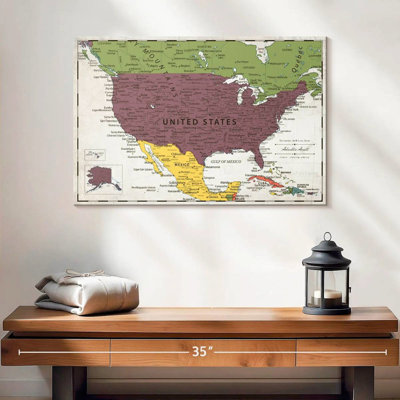 Colourful Push Pin USA Alvertia I