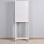 Armoire de salle de bain pour salle de bain au-dessus de la toilette - spacieuse, tablette réglable, blanc, organisateur blanc 24,09 x 7,69 x 66,2 pouces