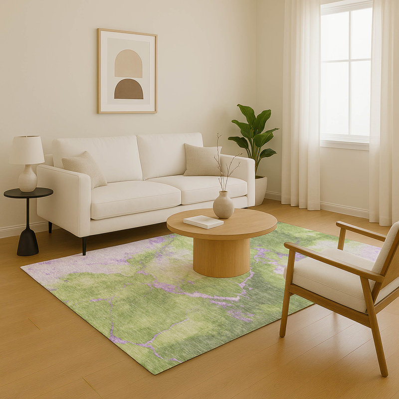 Premium Machine Washable Jacquez AMF1790 Abstract Rug, Rectangle 10' x 14'