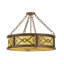 Lustre géométrique unique à 4 lumières-66203791