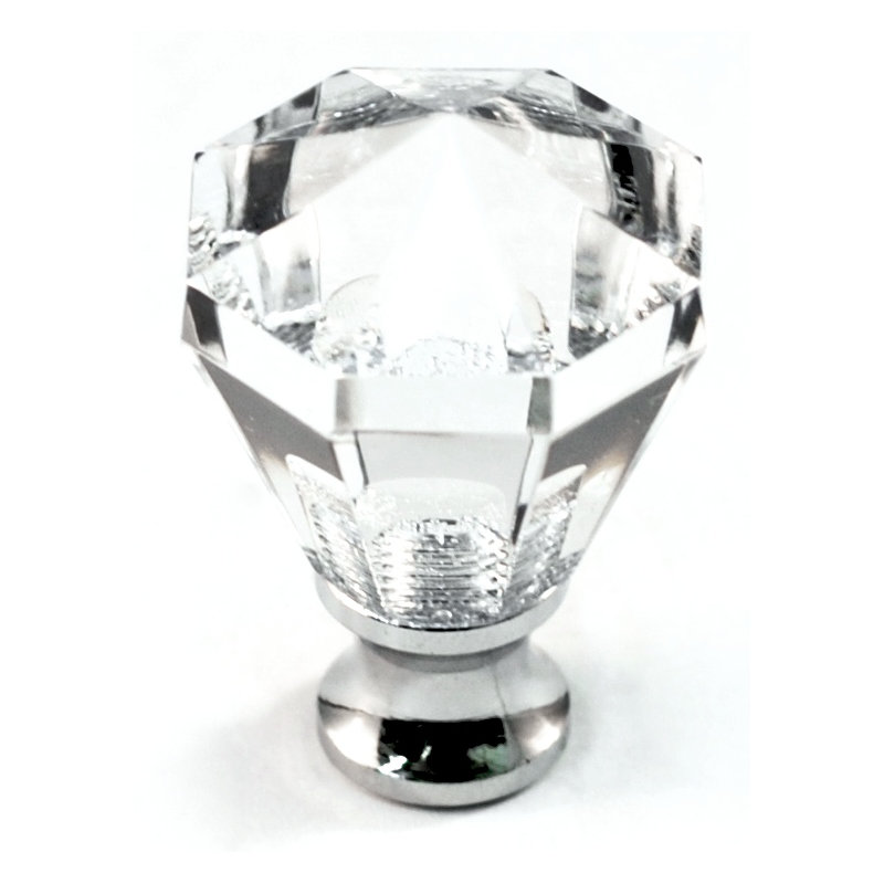 Geometric Knob, Polished Nickel