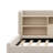 Modern Upholstered Daybed with Trundle, Storage Shelves, USB  and Outlet