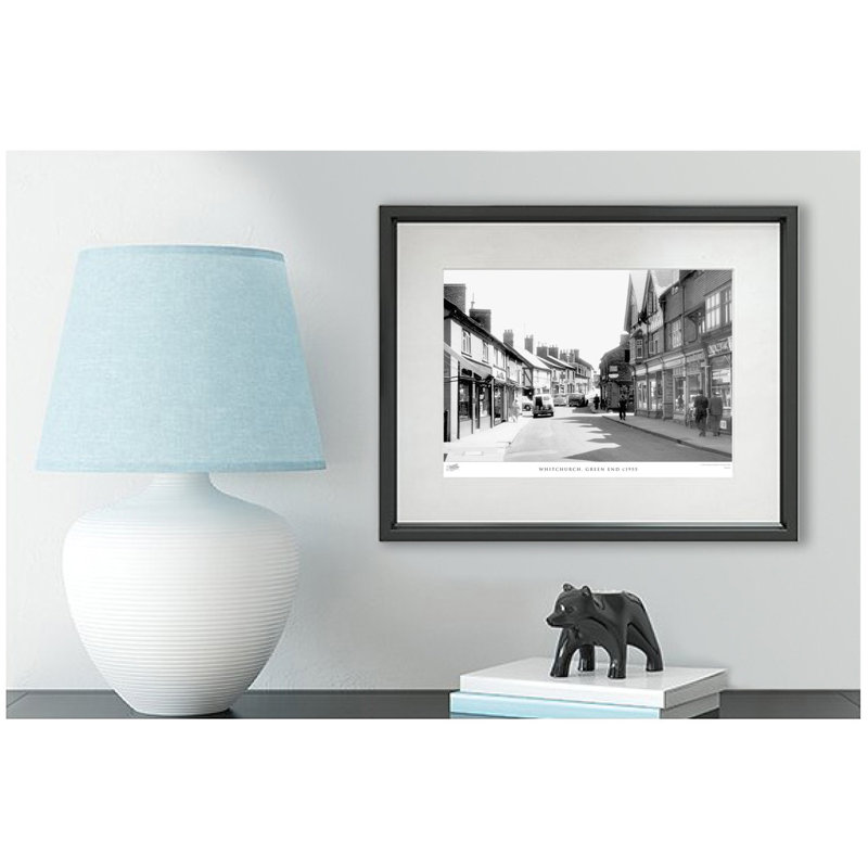 Whitchurch, Green End C1955 - Single Picture Frame Print, 40cm H x 50cm W x 2.3cm D