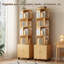Bibliothèque pivotante à 360° pour salon, chambre ou séjour.