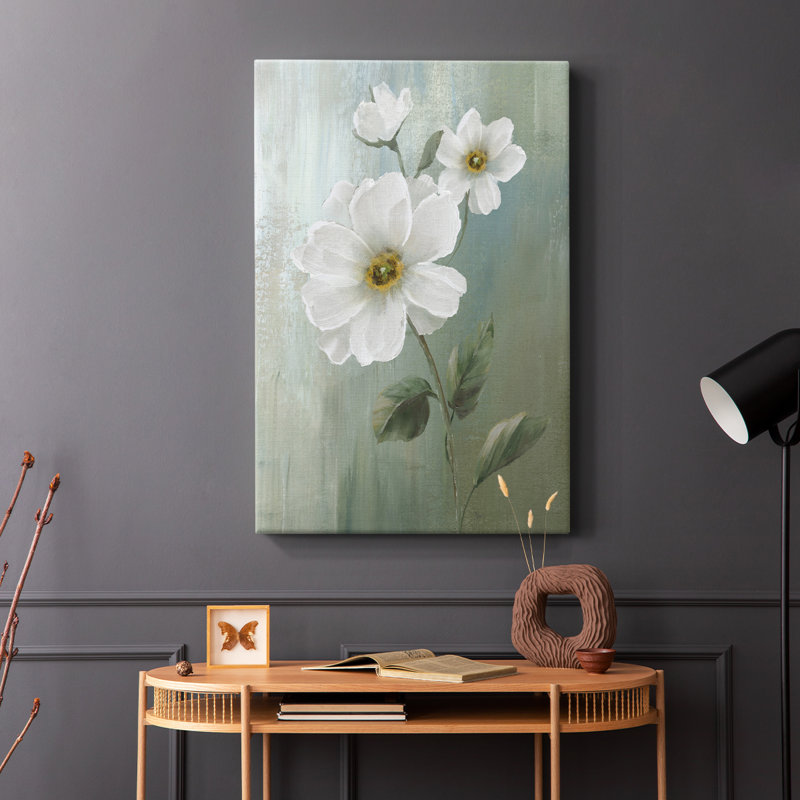 Blanc fantaisie II - Cavas enveloppés de galerie, H 12 po x l 8 po