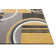 Ruby Abstract Synthetic Area Rug