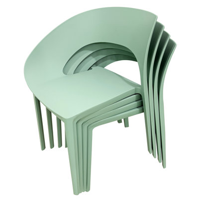 Chaise d'appoint en polypropylène Haze