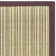 Auckland Striped Sisal Beige/Purple Area Rug