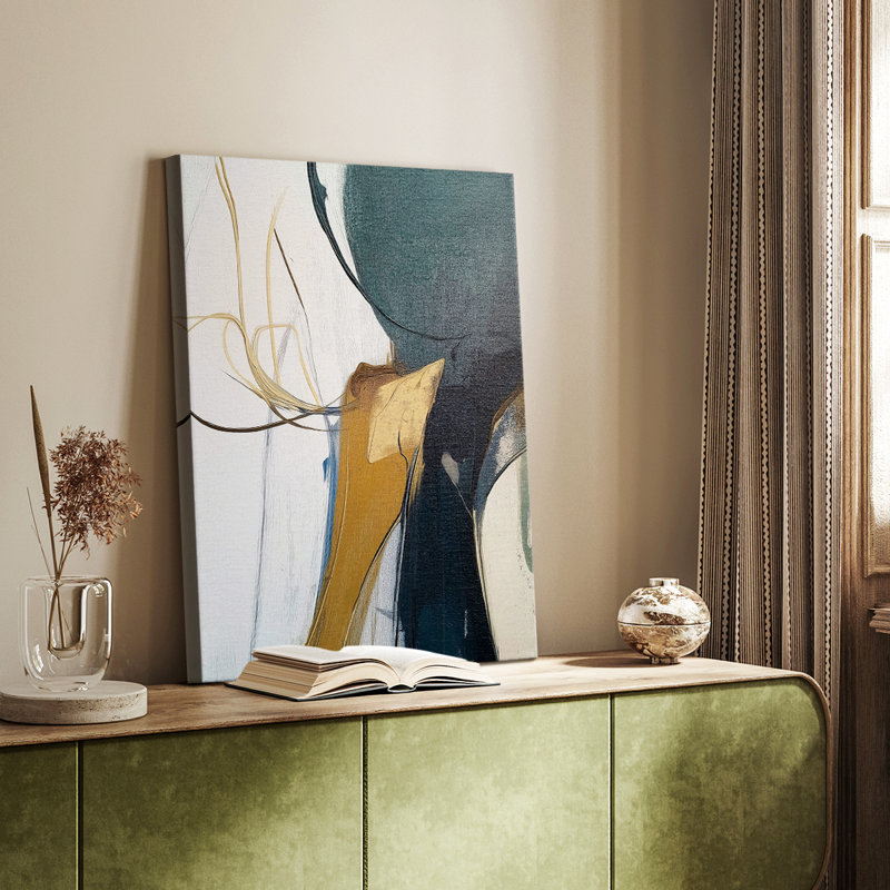 ABSTRACT Series DC XXXVII - Gallery Cavas sur mesure, H 18 po x l 12 po
