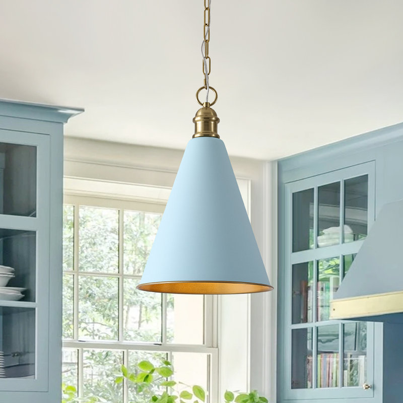 Luminaire suspendu conique à 1 lumière pour îlot de cuisine 1 lumière
