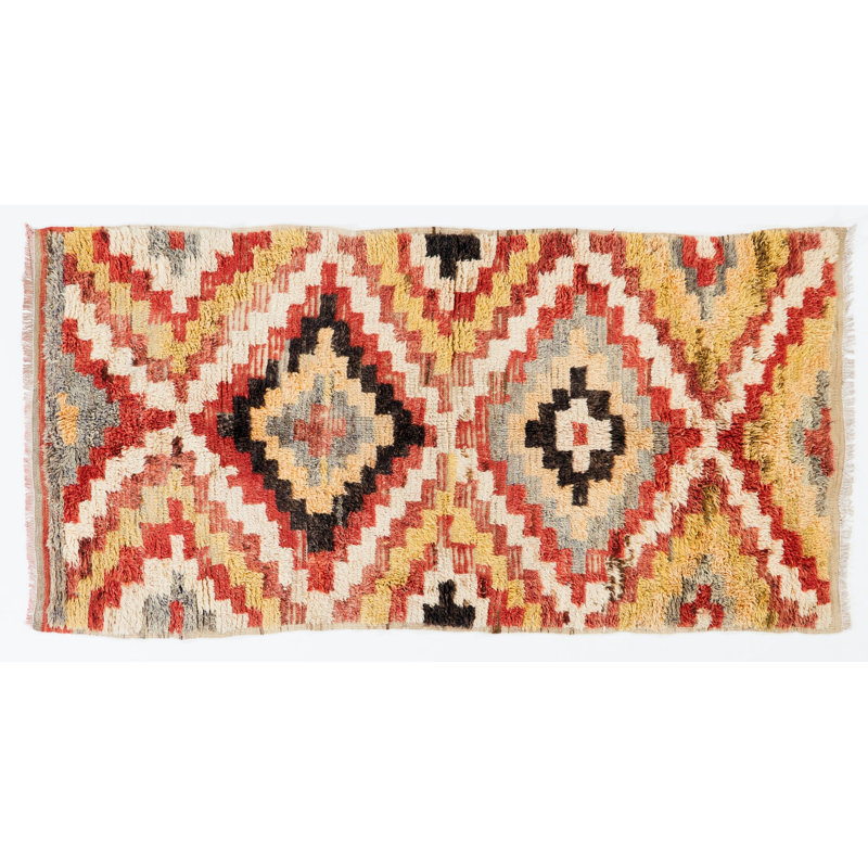 Tapis multicolore noué à la main Tulu
