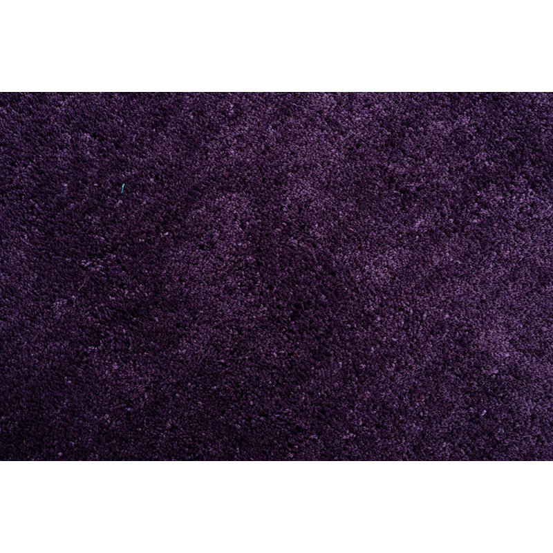 Cozy Solid Colour Hand Woven Area Rug, Rectangle 65 x 135cm