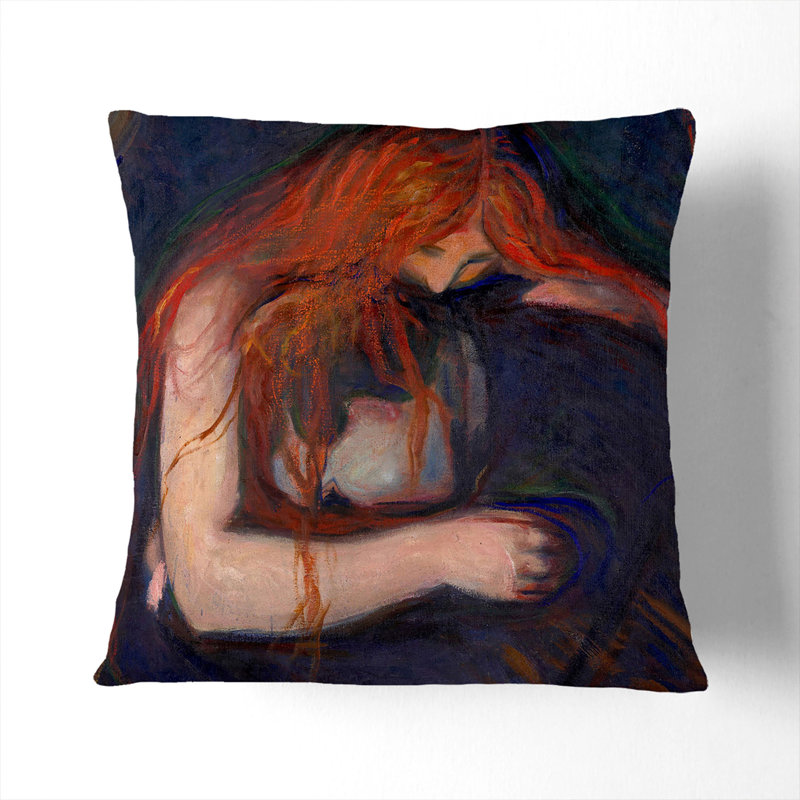 The Vampire Vol.1 Scatter Cushion with Filling, 40cm H x 40cm W x 15cm D