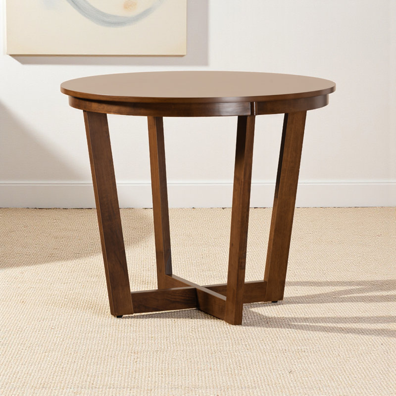 Round Dining Table, Walnut