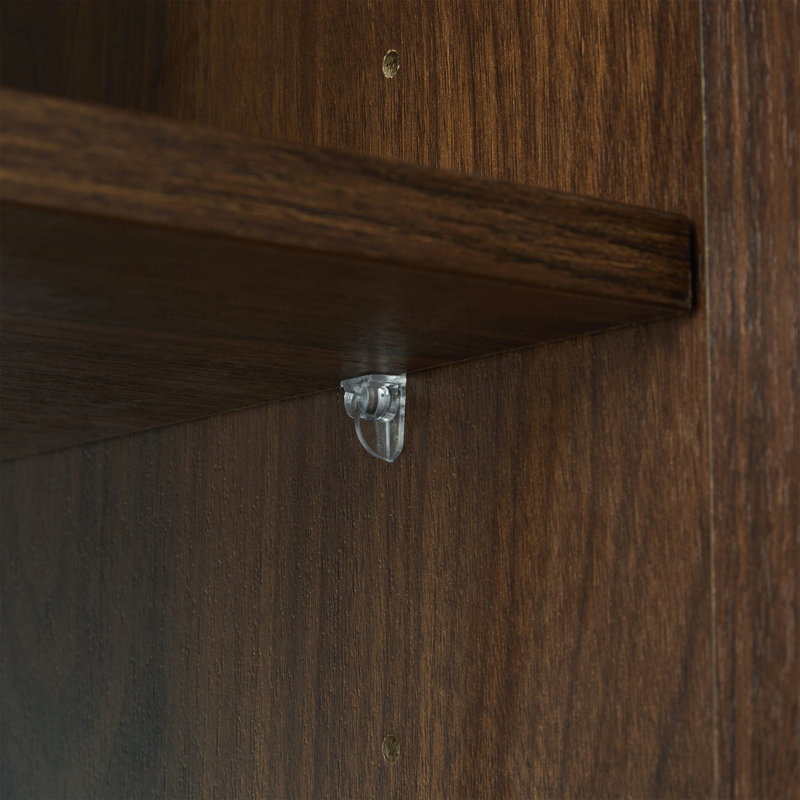 Meuble-lavabo avec lavabo noyer 72F "Winston, Dark Walnut