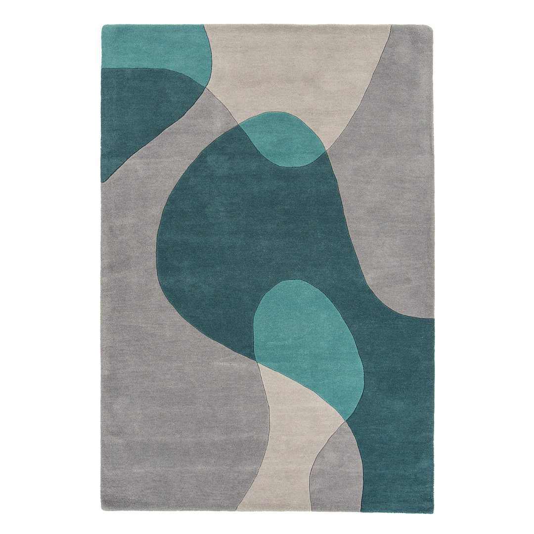 Wade Abstract Wool Hand Woven Area Rug