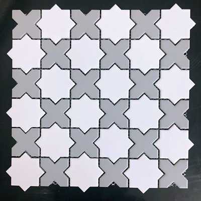 Carreau de mosaïque mural 11,5 po x 11,5 po