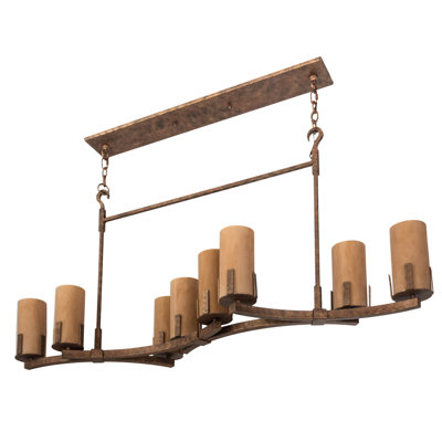 Lustre géométrique à relevés 8 lumières Drennen