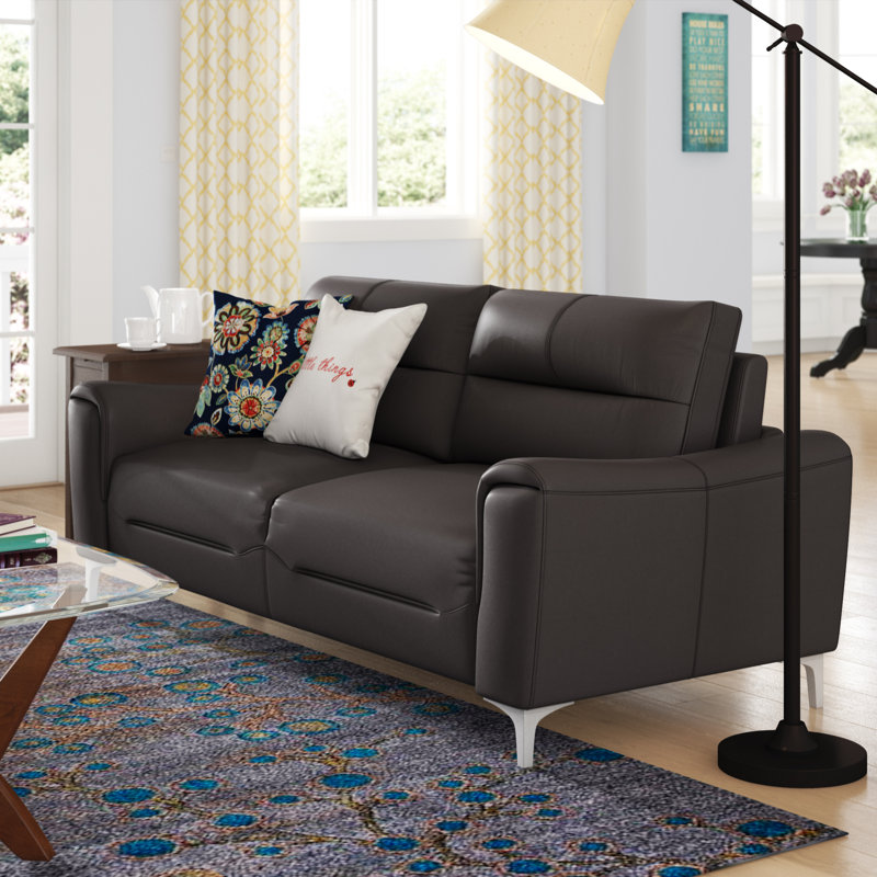 Malissa 79'' Faux Leather Sofa