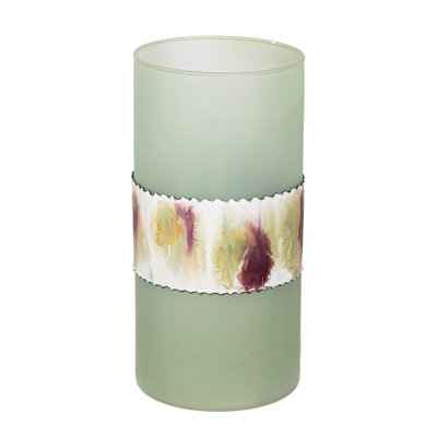 Chequetta Glass Table Vase