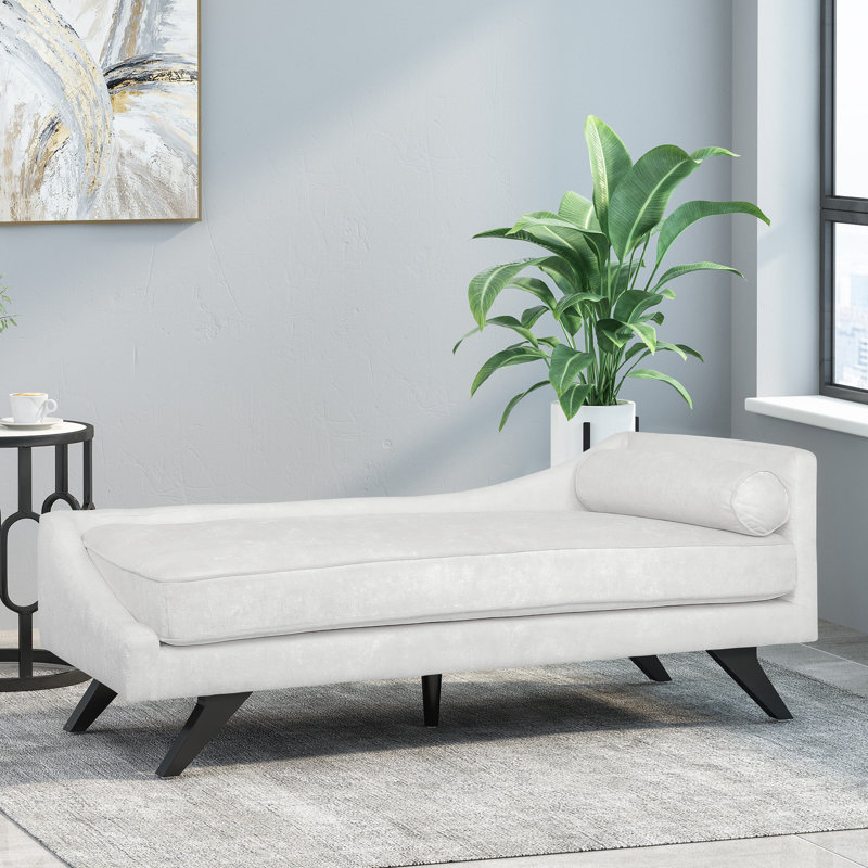 Chaise longue Orientation, Polyester ivoire