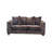 Katerhin 2 Piece Living Room Chocolate Set