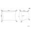 Set of 2 Decorative Cushions VALVARIA Cotton 30 x 50 cm Off-White Chevron Pattern