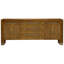 Dunecrest 81.25" Wide 3 Drawer Oak Wood Sideboard