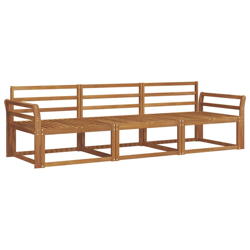 254cm Wide Patio Sectional Set