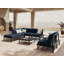 230cm Wide Ash Patio Sectional with Cushions-1420601632-1461019928