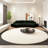 Semi-circular curved light luxury negotiation sofa-106732301