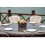 Ensemble de salle à manger rond de 9 pièces pour 8 personnes avec coussins 68,9 po-87536337-87536336