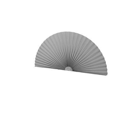 23.2 Inch Arch Window Light Filtering Pleated Shade Blinds, Semi-Circle Arch Window Covering, 1 PCS 60-70% Shade, Easy Cut to Size and Install DIY Window Treatment