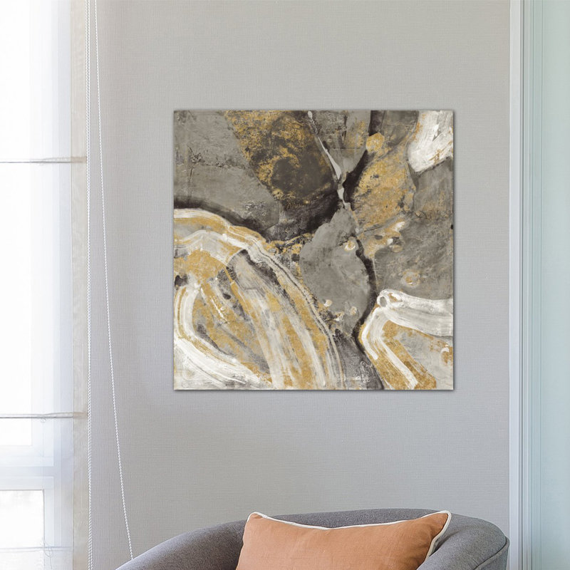 « phoenix neutral » par» albena hristova,, reproduction d’art sur toile tendue, H 37 po x l 37 po x P 1,5 po