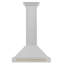 ZLINE Autograph Edition 30 in. Convertible Satin Steel Wall Mount Range Hood-69376873