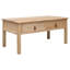 Alpena Solid Wood Four Leg Coffee Table with Storage